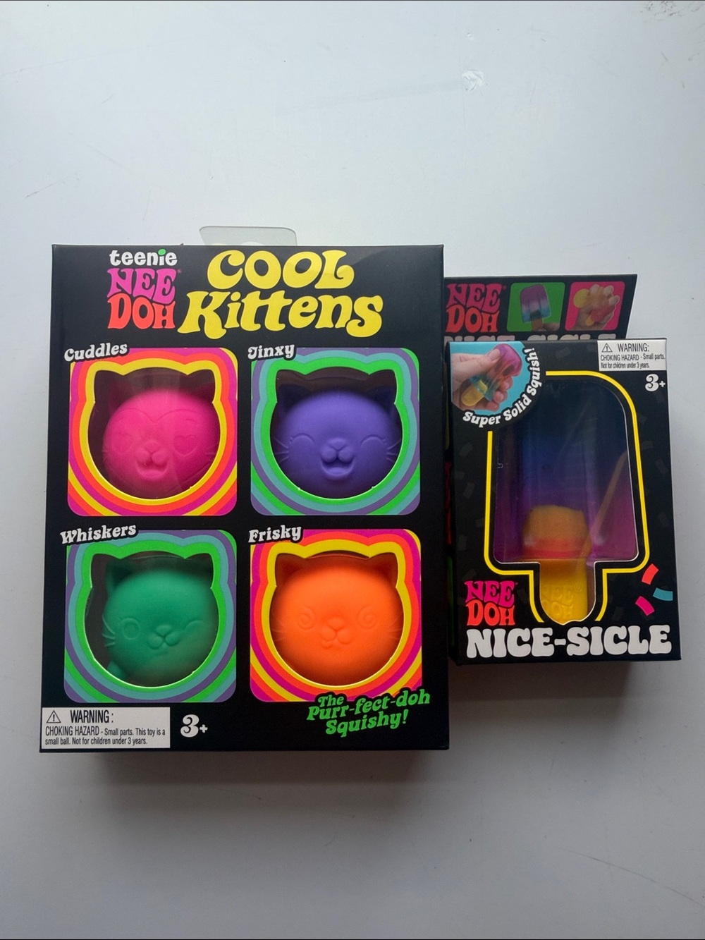 NEEDOH Cool Kittens set AND Purple Nice-sicle